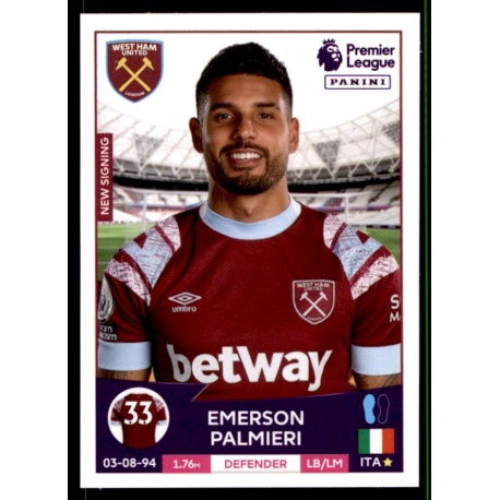Emerson Palmieri West Ham United 591