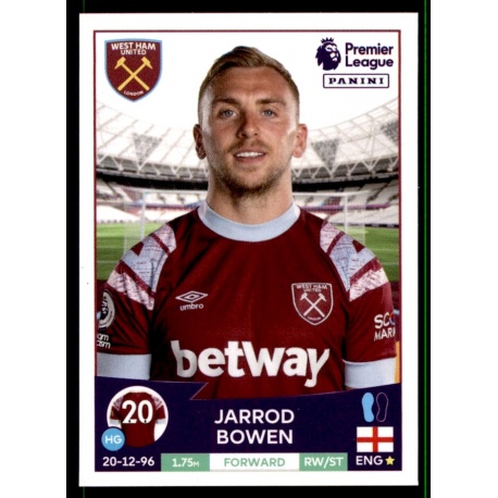 Jarrod Bowen West Ham United 599