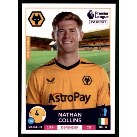 Nathan Collins Wolverhampton Wanderers 612