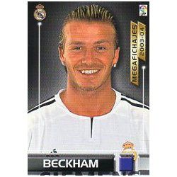 Beckham Megafichajes Real Madrid 497 Megacracks 2003-04