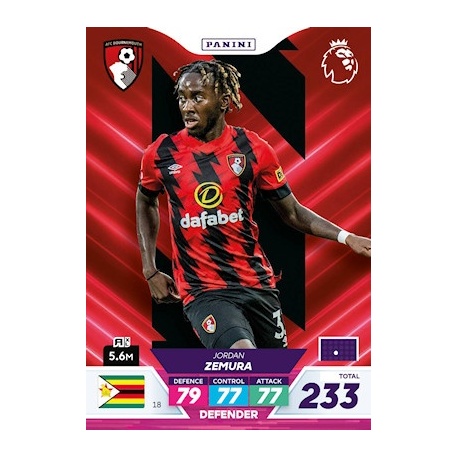 Jordan Zemura AFC Bournemouth 18