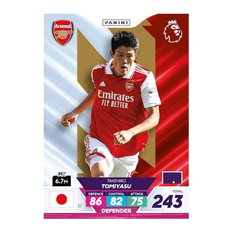 Takehiro Tomiyasu Arsenal 37
