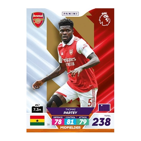 Thomas Partey Arsenal 38
