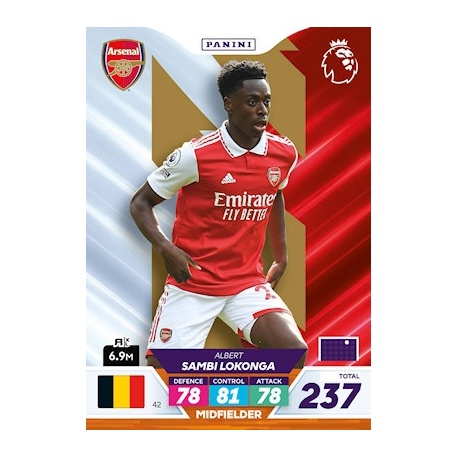 Albert Sambi Lokonga Arsenal 42