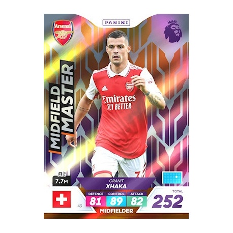 Granit Xhaka Midfield Master Arsenal 43