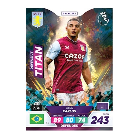 Diego Carlos Defensive Titan Aston Villa 50