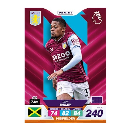 Leon Bailey Aston Villa 58