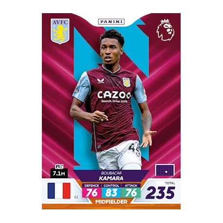 Boubacar Kamara Aston Villa 61