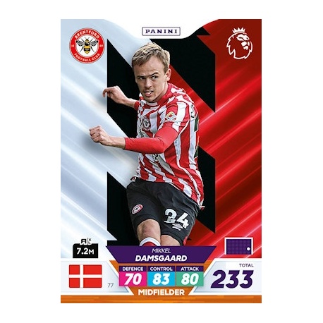 Mikkel Damsgaard Brentford 77