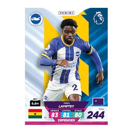 Tariq Lamptey Brighton & Hove Albion 86