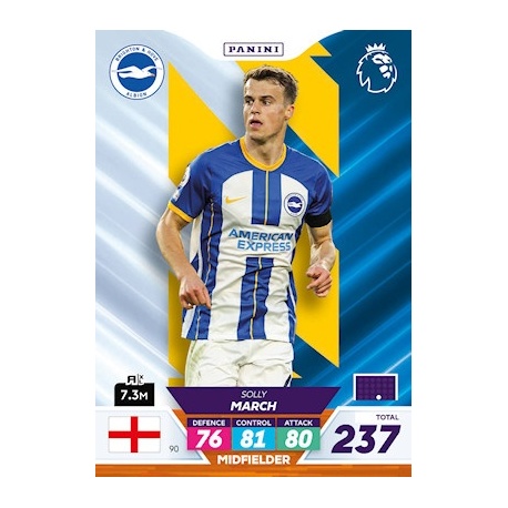Solly March Brighton & Hove Albion 90