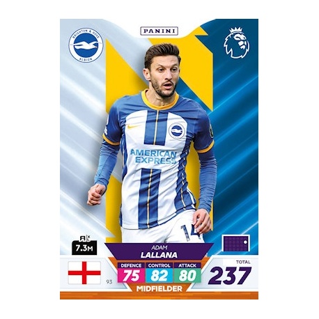 Adam Lallana Brighton & Hove Albion 93