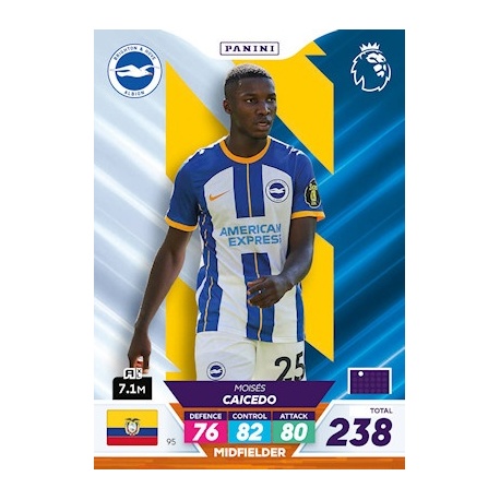 Moisés Caicedo Brighton & Hove Albion 95