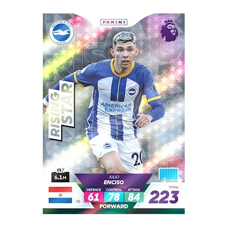 Julio Enciso Rising Star Brighton & Hove Albion 98