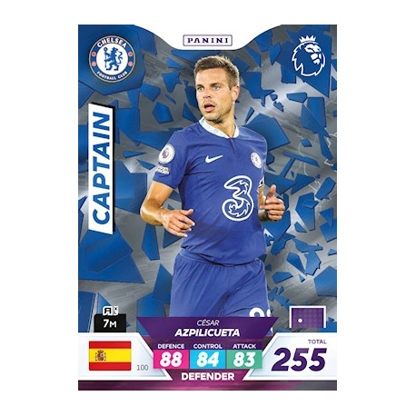 César Azpilicueta Captain Chelsea 100