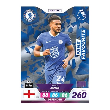 Reece James Fans' Favourite Chelsea 102