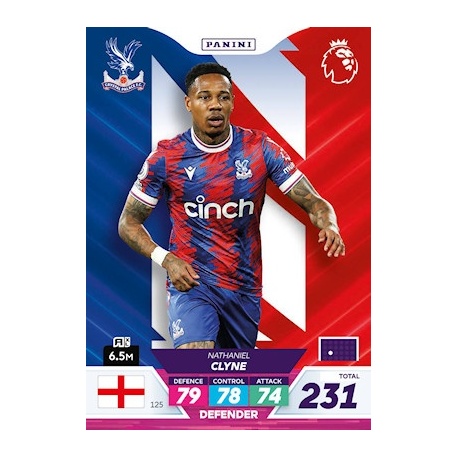 Nathaniel Clyne Crystal Palace 125