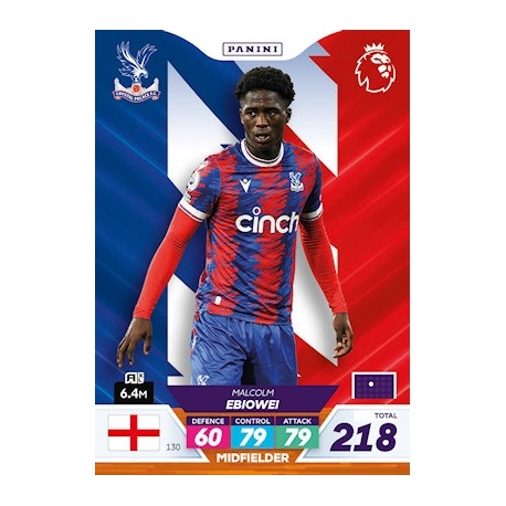 Malcolm Ebiowei Crystal Palace 130