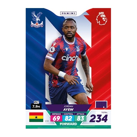 Jordan Ayew Crystal Palace 132