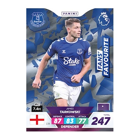 James Tarkowski Fans' Favourite Everton 138