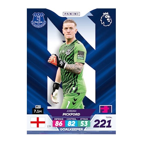 Jordan Pickford Everton 139
