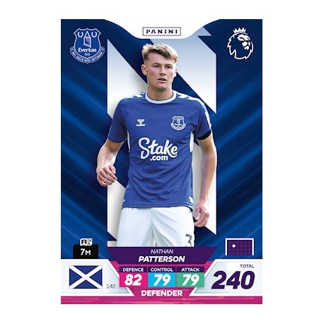 Nathan Patterson Everton 140