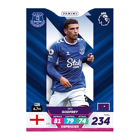 Ben Godfrey Everton 143