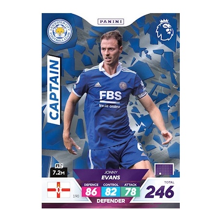 Jonny Evans Captain Leicester City 190