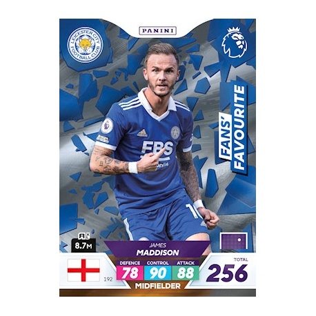 James Maddison Fans' Favourite Leicester City 192
