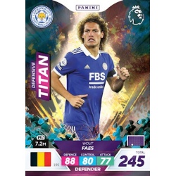 Wout Faes Defensive Titan Leicester City 195