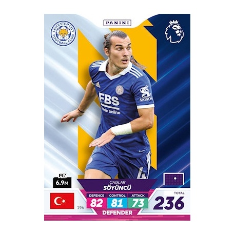 Çağlar Söyüncü Leicester City 196