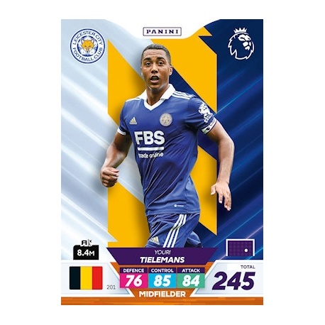 Youri Tielemans Leicester City 201
