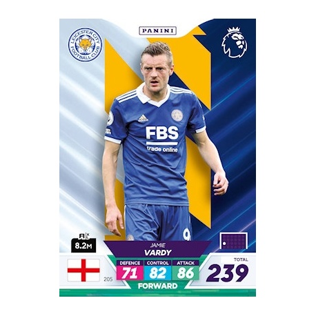 Jamie Vardy Leicester City 205