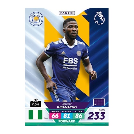 Kelechi Iheanacho Leicester City 206