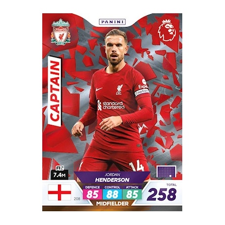 Jordan Henderson Captain Liverpool 208
