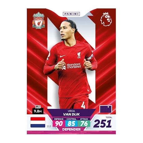 Virgil van Dijk Liverpool 213