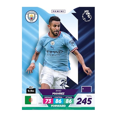 Riyad Mahrez Manchester City 243