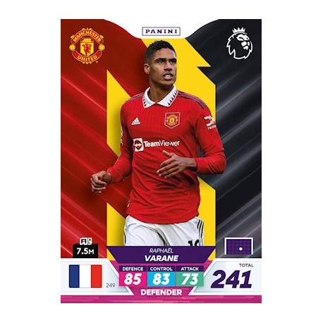 Raphaël Varane Manchester United 249