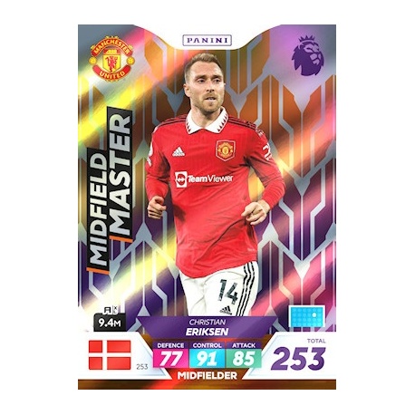 Christian Eriksen Midfield Master Manchester United 253