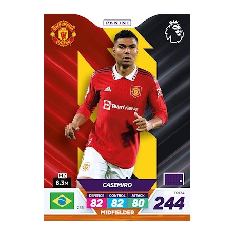 Casemiro Manchester United 255