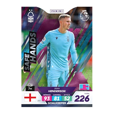 Dean Henderson Safe Hands Nottingham Forest 283
