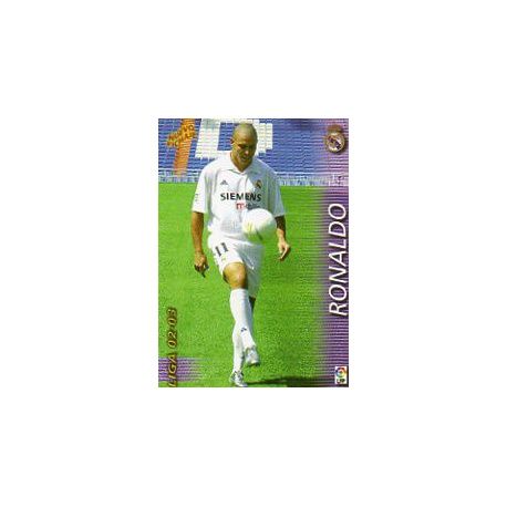 Ronaldo Nuevo Fichaje Real Madrid 425 Megafichas 2002-03