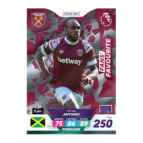 Michail Antonio Fans' Favourite West Ham United 336