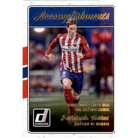 Fernando Torres Accomplishments 2 Donruss Soccer 2016-17