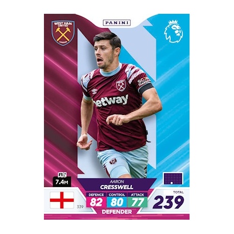 Aaron Cresswell West Ham United 339