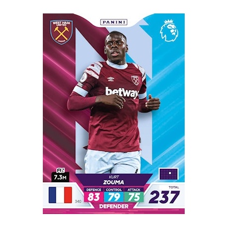 Kurt Zouma West Ham United 340