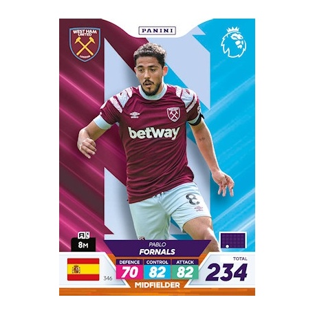 Pablo Fornals West Ham United 346