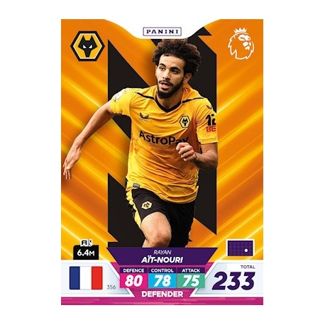 Rayan Aït-Nouri Wolverhampton Wanderers 356