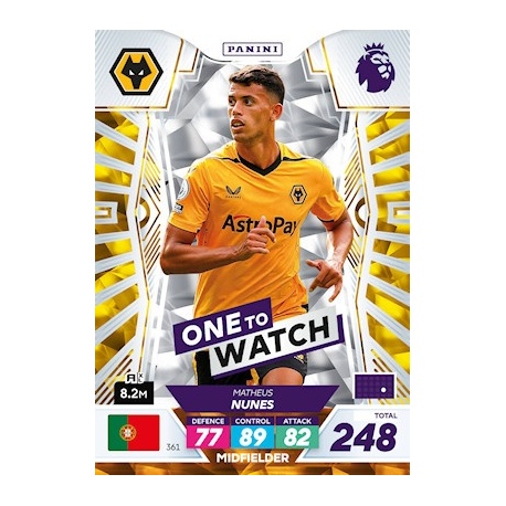 Matheus Nunes One to Watch Wolverhampton Wanderers 361