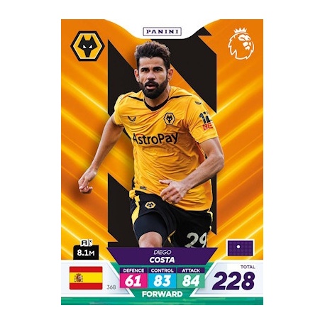 Diego Costa Wolverhampton Wanderers 368